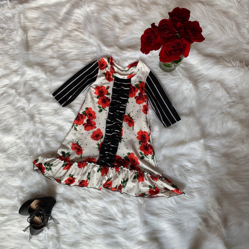 Girls Floral Dress